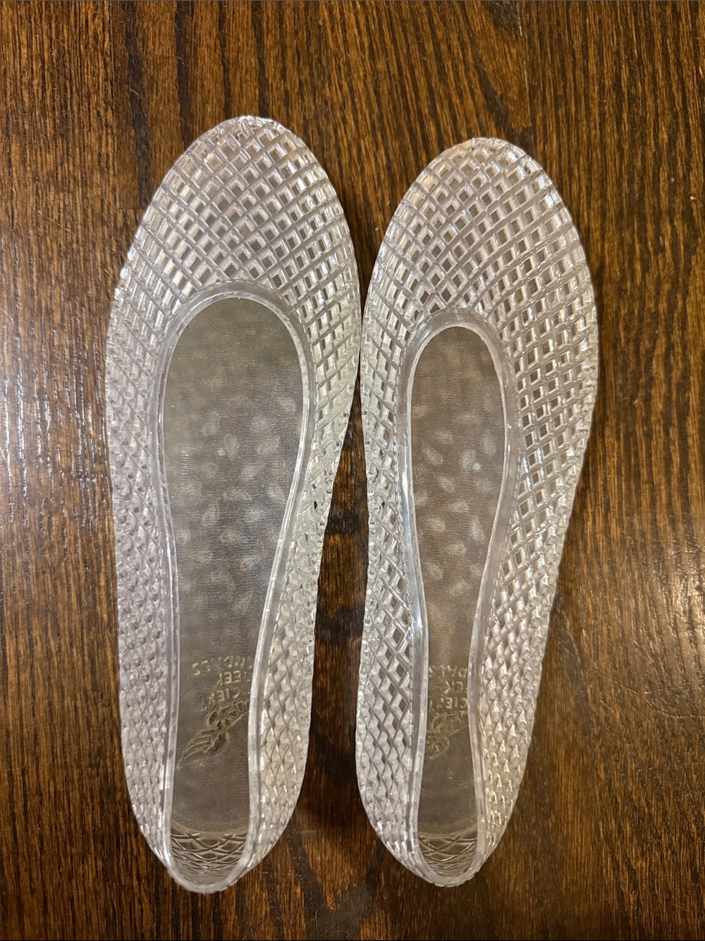 Ancient Greek Sandals Clear Jelly Ballet Flats